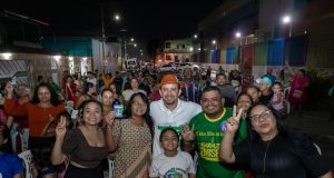 Cearazin Semisera reuniu apoiadores no bairro Nova Floresta e Tancredo Neves e reafirmou seu compromisso com Manaus