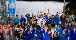 Cearazin Semisera visita projeto de jiu-jítsu no Novo Aleixo e reforça compromisso com o esporte