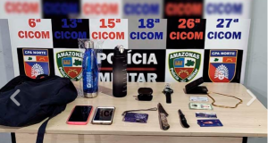 Polícia Militar prende dupla suspeita de envolvimento em roubo a um ônibus do transporte coletivoPrisão foi efetuada por alunos soldados durante patrulhamento na zona leste. Polícia Militar prende dupla suspeita de envolvimento em roubo a um ônibus do transporte coletivo