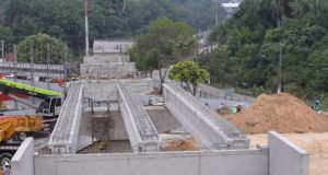 Avanço de obra obriga interdições temporárias próximo à avenida Governador José Lindoso