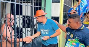 Cearazin Semisera mobiliza eleitores com caminhada na zona Leste de Manaus