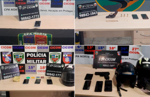 Cinco homens envolvidos em roubo são presos pela Polícia Militar do Amazonas, em ManausEm uma das ações, policiais militares frustraram roubo a um ônibus do transporte coletivo, prendendo dois envolvidos na ação criminosa. Cinco homens envolvidos em roubo são presos pela Polícia Militar do Amazonas, em Manaus