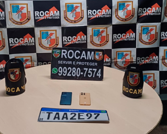 Polícia Militar prende homem por envolvimento em roubo, no Centro Polícia Militar prende homem por envolvimento em roubo, no Centro