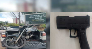 Polícia prende homem em flagrante por roubo na zona centro-sulSuspeito foi detido após ser interceptado pela população durante tentativa de fuga. Polícia prende homem em flagrante por roubo na zona centro-sul
