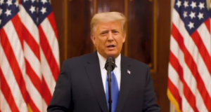 Trump assume com foco na unidade nacional e na renovação democrática Trump assume com foco na unidade nacional e na renovação democrática