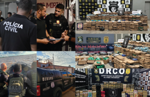 Ação da PC-AM em 2024 resultou na apreensão de 19,2 toneladas de drogas, estimadas em R$ 736 milhõesO trabalho investigativo também levou à conclusão de 26.970 inquéritos policiais. Ação da PC-AM em 2024 resultou na apreensão de 19,2 toneladas de drogas, estimadas em R$ 736 milhões