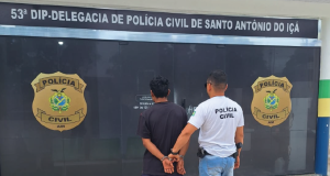 Polícia Civil prende homem em flagrante por furto praticado em Santo Antônio do IçáO suspeito possui pelo menos cinco Boletins de Ocorrência (BOs) por diversas ações penais. Polícia Civil prende homem em flagrante por furto praticado em Santo Antônio do Içá