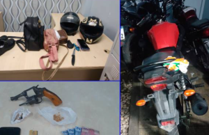 Polícia Militar prende quatro homens que faziam ‘arrastões’ na zona lesteAs ações resultaram na recuperação de bens das vítimas e armas usadas nos crimes. Polícia Militar prende quatro homens que faziam ‘arrastões’ na zona leste