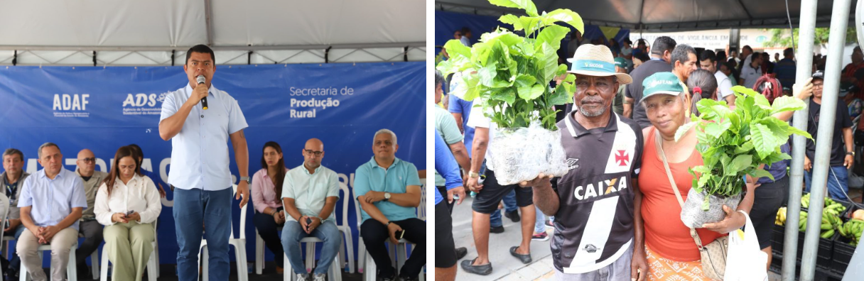 Governo do Amazonas realiza entregas ao setor primário de Rio Preto da Eva