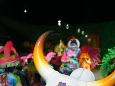 Festival Folclórico do Amazonas encerra penúltima noite com apresentações de bois-bumbás no Sambódromo Festival Folclórico do Amazonas