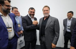 Governador Wilson Lima apresenta a Arnold Schwarzenegger papel estratégico do Amazonas na agenda climática global e na defesa dos povos da florestaEx-governador da Califórnia e um dos fundadores da Força-Tarefa dos Governadores para o Clima e Florestas (GCF Task Force) participou do Festival Expert XP, em São Paulo governador Wilson Lima