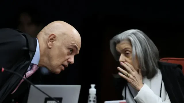 Alexandre de Moraes e Carmen Lucia