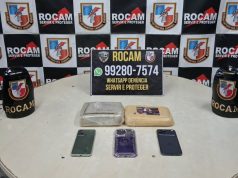 Polícia Militar do Amazonas captura duas foragidas da Justiça em posse de tabletes de drogas Polícia Militar do Amazonas captura duas foragidas da Justiça em posse de tabletes de drogas