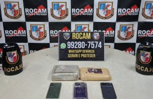 Polícia Militar do Amazonas captura duas foragidas da Justiça em posse de tabletes de drogasAção resultou na apreensão de dois tabletes de entorpecentes, sendo um de maconha e outro de oxi. Polícia Militar do Amazonas captura duas foragidas da Justiça em posse de tabletes de drogas