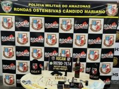 Polícia Militar do Amazonas prende suspeito de sequestrar médico e recupera objetos roubados Polícia Militar do Amazonas prende suspeito de sequestrar médico e recupera objetos roubados