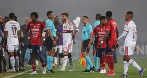 Flamengo recebe pontos de partida da Libertadores canceladaJogo contra Independiente Medellín foi marcado por atos de vandalismo. Flamengo recebe pontos de partida da Libertadores cancelada