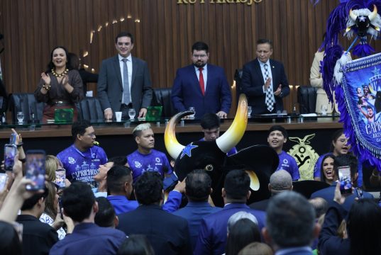 Governo do Amazonas participa de homenagem ao Festival Folclórico de Parintins na Aleam Governo do Amazonas participa de homenagem ao Festival Folclórico de Parintins na Aleam