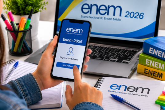 Enem 2026: inscrições estão abertas até hoje na Página do Participante Enem 2026: inscrições estão abertas até hoje na Página do Participante