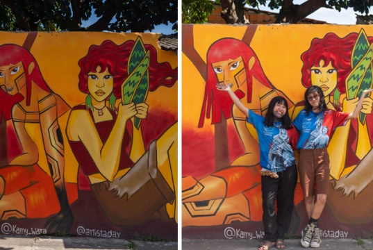 Festival de Parintins 2026: Projeto fortalece representatividade feminina na arte urbana de Parintins Festival de Parintins 2026: Projeto fortalece representatividade feminina na arte urbana de Parintins