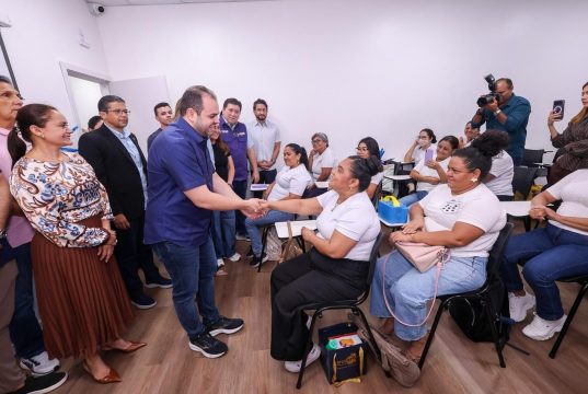 Governador Roberto Cidade inaugura sétima escola do Cetam em Manaus e lança edital para cursos presenciais na unidade Governador Roberto Cidade inaugura sétima escola do Cetam em Manaus e lança edital para cursos presenciais na unidade