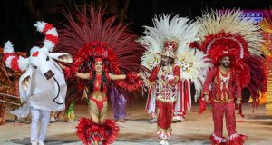 Festival de Parintins 2026: Garantido encerra o festival com “Parintins, Terra Encantada” e a despedida histórica de Isabelle NogueiraÚltima noite exaltou a fé popular e a cultura amazônica, além de marcar a despedida da Cunhã-Poranga do boi vermelho e branco. Festival de Parintins 2026: Garantido encerra o festival com “Parintins, Terra Encantada” e a despedida histórica de Isabelle Nogueira