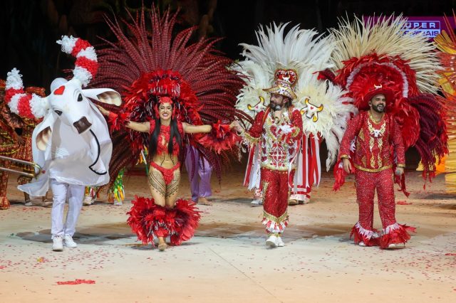 Festival de Parintins 2026: Garantido encerra o festival com “Parintins, Terra Encantada” e a despedida histórica de Isabelle Nogueira