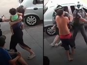 Vídeo – Mulher com bebê no colo é atingida durante ação policial em Sorocaba; caso será investigado Mulher com bebê no colo é atingida durante ação policial