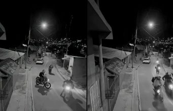 Vídeo: motoboy escapa de assalto após manobra rápida em São Paulo Vídeo: motoboy escapa de assalto após manobra rápida em São Paulo