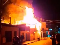 Incêndio destrói estância próxima ao Bumbódromo e deixa cinco famílias desabrigadas em Parintins