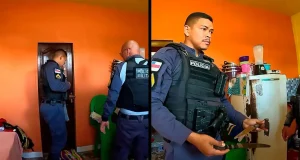 Homem é preso após ameaçar a companheira e se trancar com filho de 1 ano em CoariPoliciais militares arrombaram a porta do quarto para proteger a criança. Suspeito foi conduzido à 10ª Delegacia Regional de Polícia. Homem é preso após ameaçar companheira e se trancar com filho de 1 ano em Coari