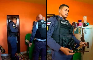 Homem é preso após ameaçar a companheira e se trancar com filho de 1 ano em CoariPoliciais militares arrombaram a porta do quarto para proteger a criança. Suspeito foi conduzido à 10ª Delegacia Regional de Polícia. Homem é preso após ameaçar companheira e se trancar com filho de 1 ano em Coari