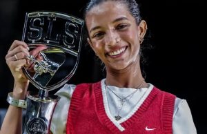 Rayssa é campeã da etapa carioca da Liga Internacional de Skate StreetNa disputa masculina, o paulista Giovanni Vianna terminou em 2º lugar. Rayssa é campeã da etapa carioca da Liga Internacional de Skate Street